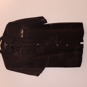 Men's Croft & Barrow Las Vegas tropical shirt